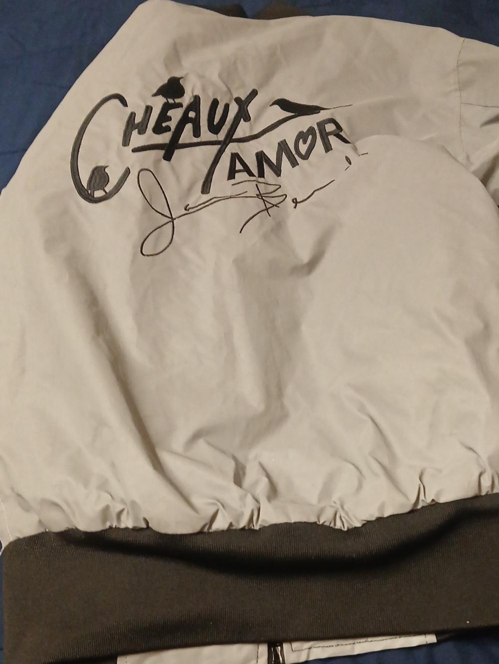 Cheaux Amor Light Gray Men's WINDBREAKER